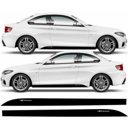 BMW 2 Series F22-F23 M sport Side Stripes Stickers
