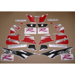 SUZUKI GSX-R 1100 YEAR 1993 RED BLACK ADHESIVOS