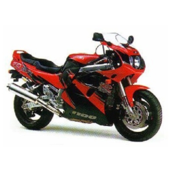 SUZUKI GSX-R 1100 YEAR 1993 RED BLACK AUFKLEBER