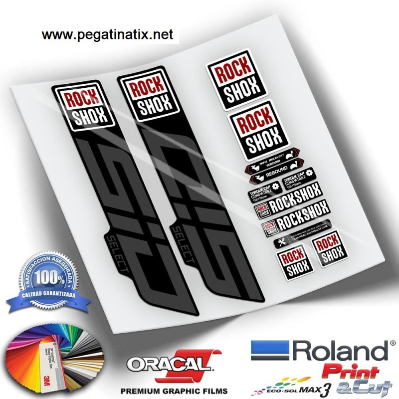 AUTOCOLLANT ROCKSHOX SID SELECT 2021 WP346