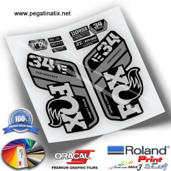 DECALS FOX 34 PERFORMANCE EBIKE WP323