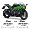 AUFKLEBER KIT KAWASAKI ZX-10R NINJA YEAR 2014