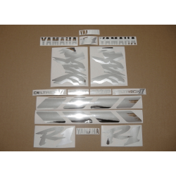 YAMAHA YZF-R1 YEAR 1998 CHROME SILVER ADHESIVOS