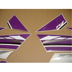 YAMAHA YZF-R1 YEAR 2009-2014 PURPLE ADHESIVOS