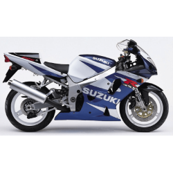 SUZUKI GSX-R 600 YEAR 2001 WHITE/BLUE