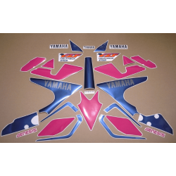 ADESIVO YAMAHA YZF 750R YEAR 1993 WHITE/PINK/BLUE