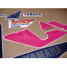 Stickers YAMAHA YZF 750R YEAR 1993 WHITE/PINK/BLUE