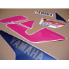 Stickers YAMAHA YZF 750R YEAR 1993 WHITE/PINK/BLUE