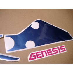 Stickers YAMAHA YZF 750R YEAR 1993 WHITE/PINK/BLUE