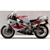 Stickers YAMAHA YZF 750R YEAR 1993 WHITE/PINK/BLUE