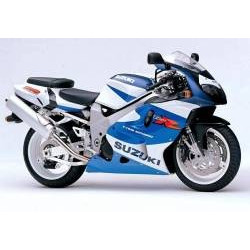 DECALS Suzuki TL 1000R YEAR 2000 - WHITE BLUE