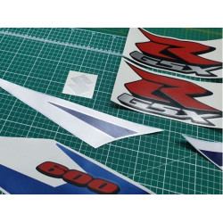 SUZUKI GSX-R 600 K4 YEAR 2004-2005 DECALS