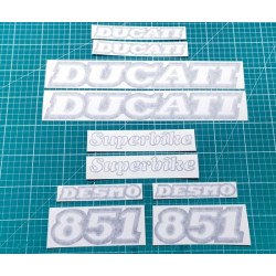 DUCATI 851 YEAR 1989 - 1990 AUFKLEBER