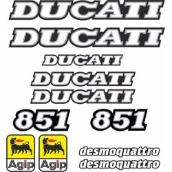 DUCATI 851 YEAR 1991 - 1992 ADESIVI