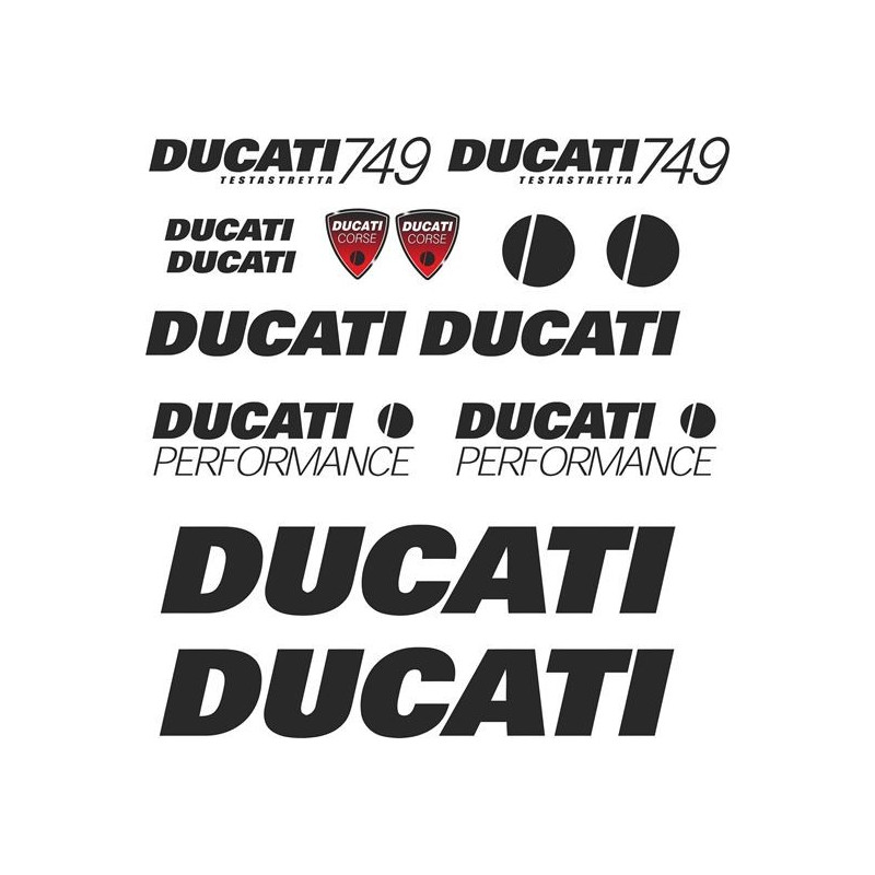 Ducati 749 Testastretta ADESIVOS