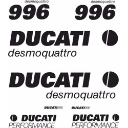 Ducati 996 desmoquattro DECALS
