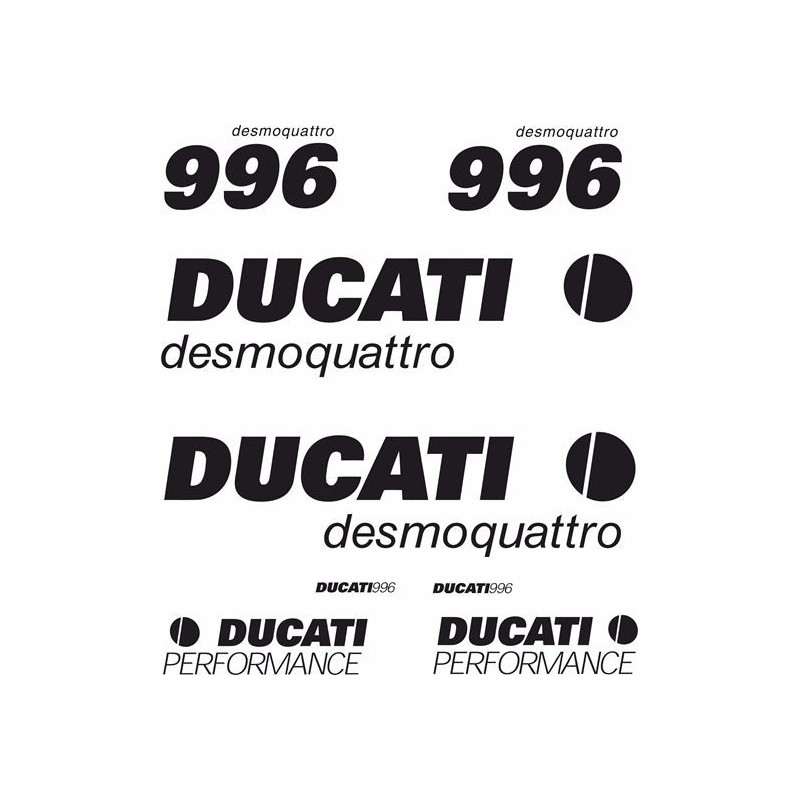 Ducati 996 desmoquattro ADESIVI