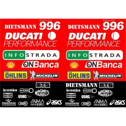 Ducati 996 / 916 / 998 Foggy WSB ADESIVI
