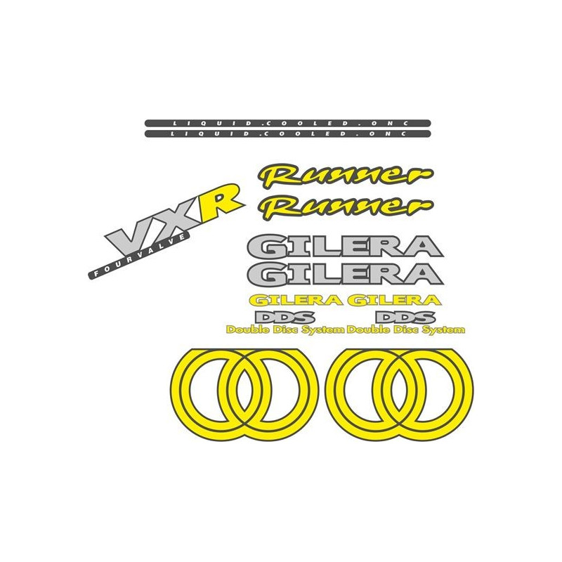 Gilera Scooter VXR Runner ADHESIVOS