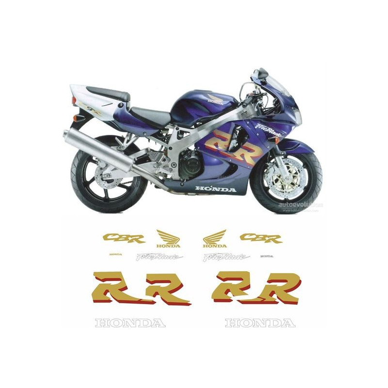 Honda CBR 900RR FIREBLADE YEAR 1998 AUFKLEBER