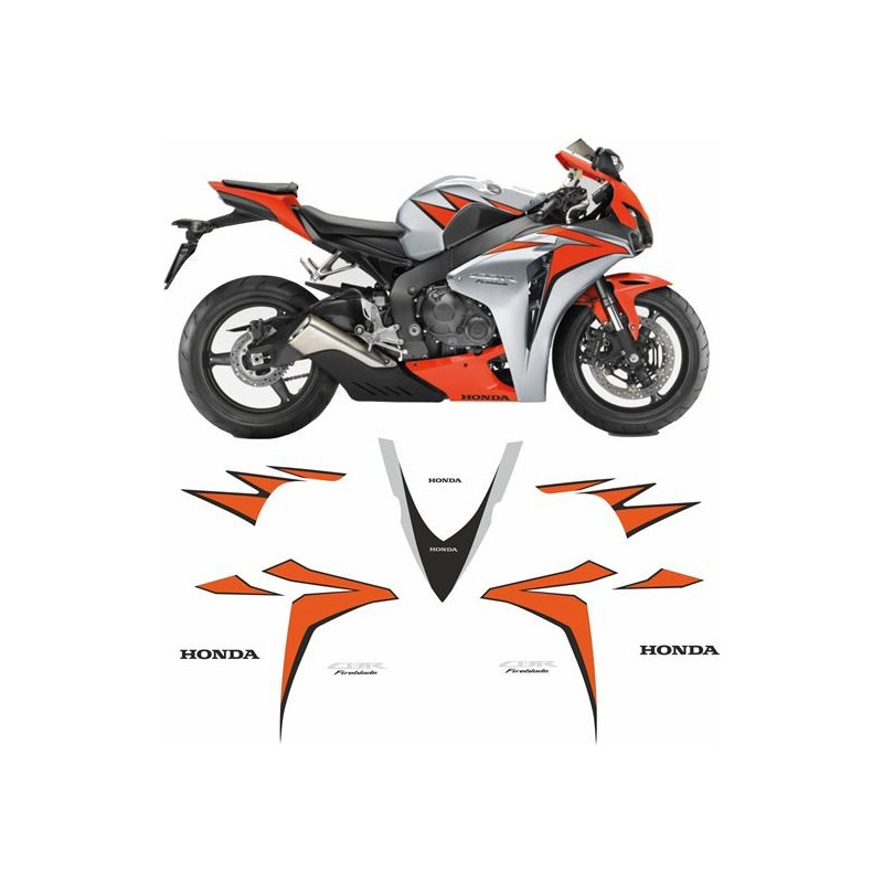 DECALS HONDA CBR 1000RR YEAR 2010 FIREBLADE