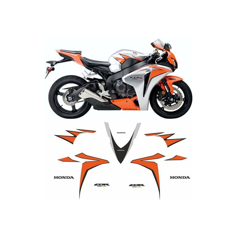 DECALS HONDA CBR 1000RR USA YEAR 2010 FIREBLADE