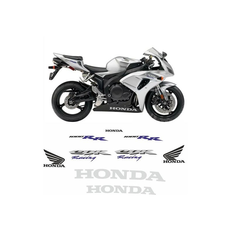DECALS HONDA CBR 1000RR RACING YEAR 2006-2007