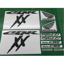AUTOCOLLANT HONDA CBR Super Blackbird CARBON 2000 - 2004