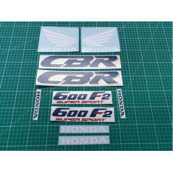 AUFKLEBER Honda CBR 600 F2 1992 - 1993