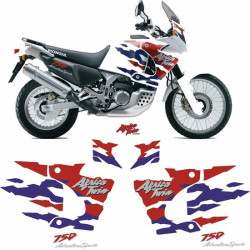 HONDA AFRICA TWIN XRV  750 YEAR 1997-1998 DECALS