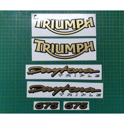 TRIUMPH Daytona 675 YEAR 2005-2006 AUTOCOLLANT