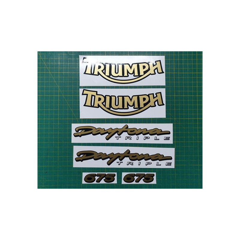 TRIUMPH Daytona 675 YEAR 2005-2006 ADESIVI