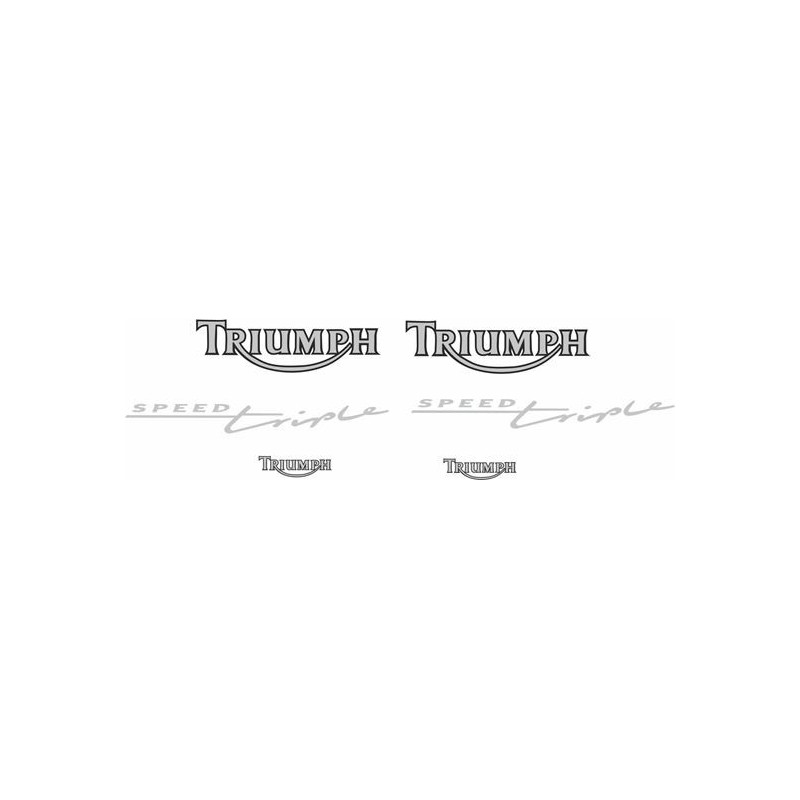 TRIUMPH Speed Triple YEAR 1994-1996 DECALS