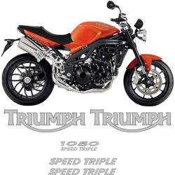 TRIUMPH Speed Triple 1050 YEAR 2005-2010 AUFKLEBER