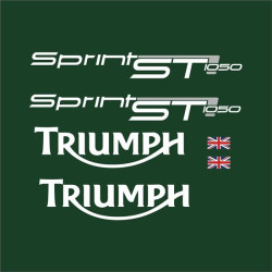TRIUMPH Sprint ST 1050 YEAR 2011-2012 Racing ADESIVI