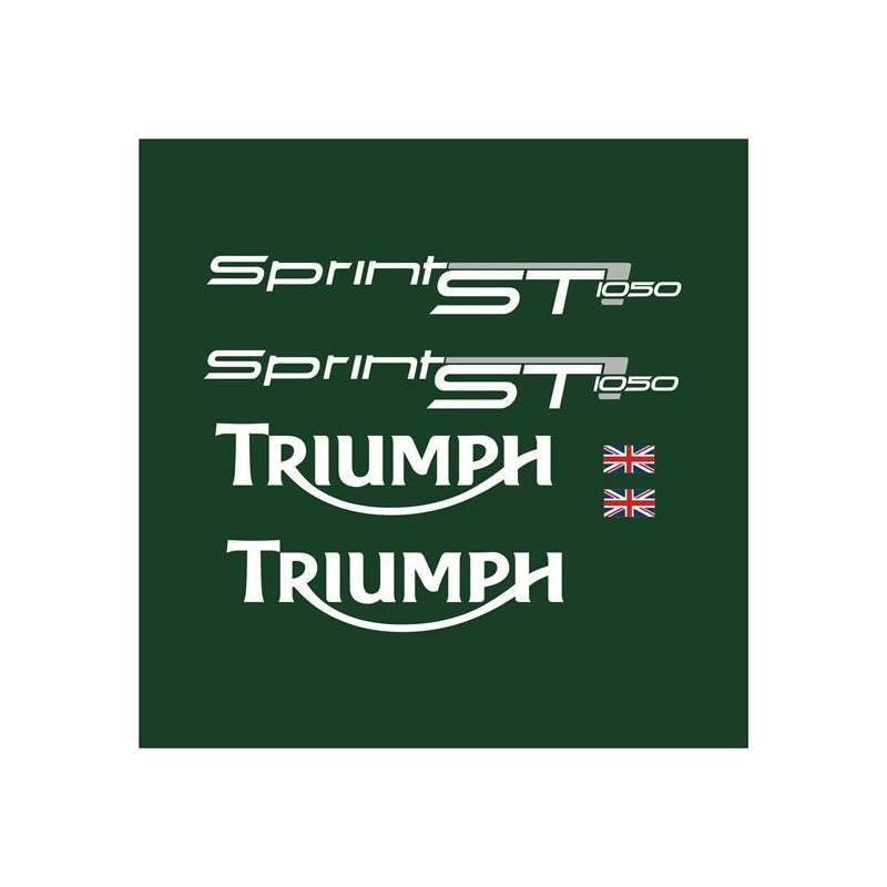 TRIUMPH Sprint ST 1050 YEAR 2011-2012 Racing ADESIVOS