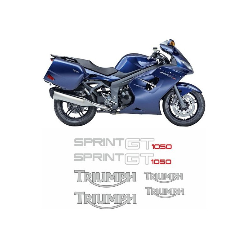 TRIUMPH Sprint GT 1050 YEAR 2010-2016 ADHESIVOS