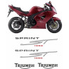 TRIUMPH Sprint ST 1050 YEAR 2005-2006 ADESIVI