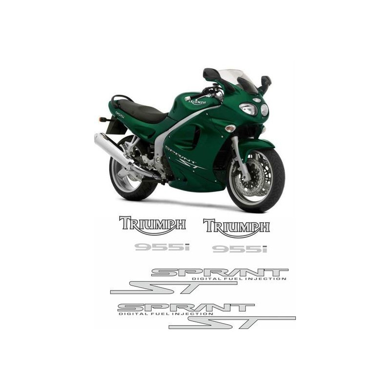 TRIUMPH Sprint ST 955i YEAR 2002-2004 DECALS