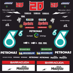 YAMAHA R1 / R6 MotoGP Fabio Quartararo ADESIVOS