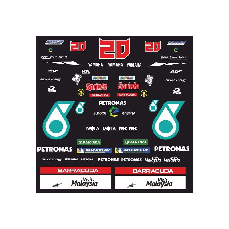 YAMAHA R1 / R6 MotoGP Fabio Quartararo ADHESIVOS