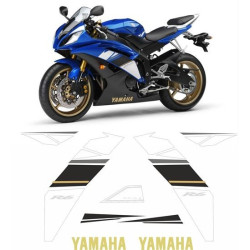 YAMAHA YZF R6 YEAR 2009 AUTOCOLLANT