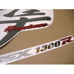 SUZUKI HAYABUSA YEAR 2001 SILVER/BLUE Autocollant