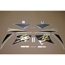 SUZUKI HAYABUSA YEAR 2015 BLACK/GREY/GOLD ADESIVOS