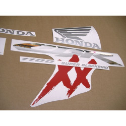 HONDA CBR 1100XX YEAR 2000 BLACK ADHESIVOS