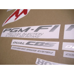 HONDA CBR 1100XX YEAR 2000 BLACK ADHESIVOS