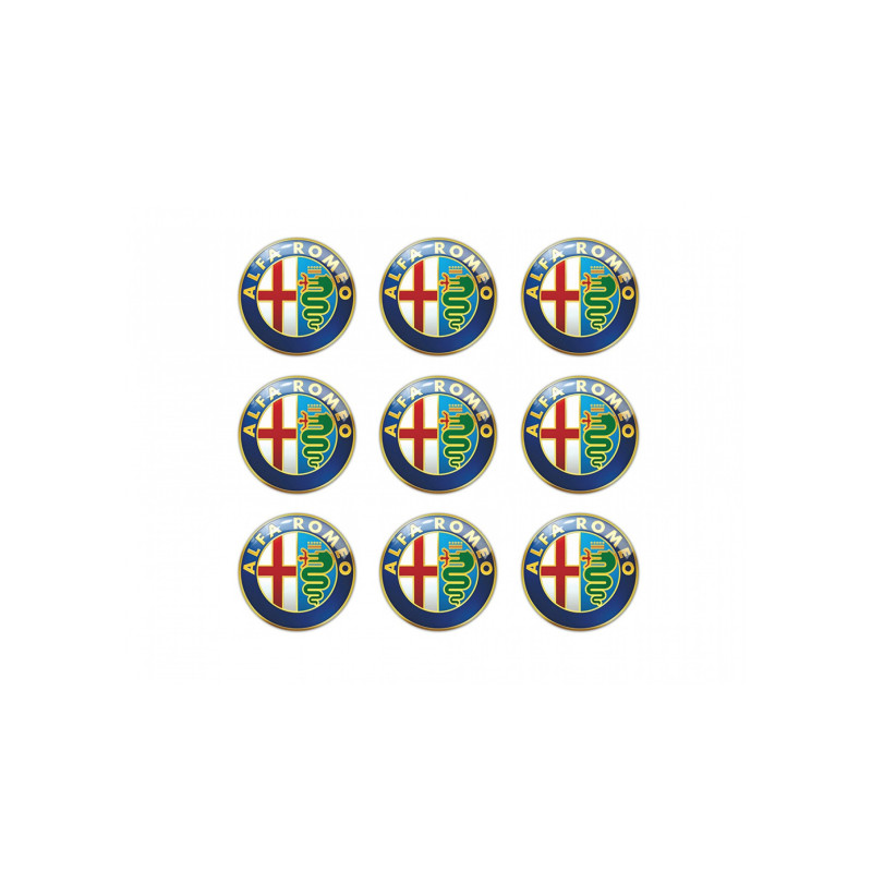 Alfa Romeo GEL Stickers decals