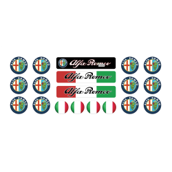 Alfa Romeo GEL Adesivi