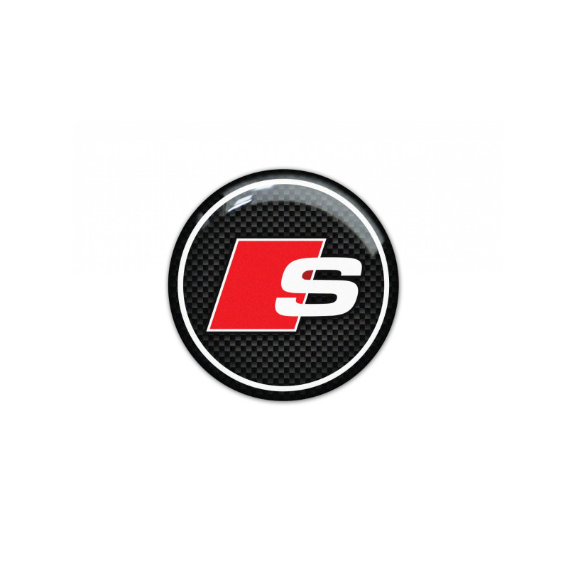 AUDI RS CARBON GEL Stickers decals