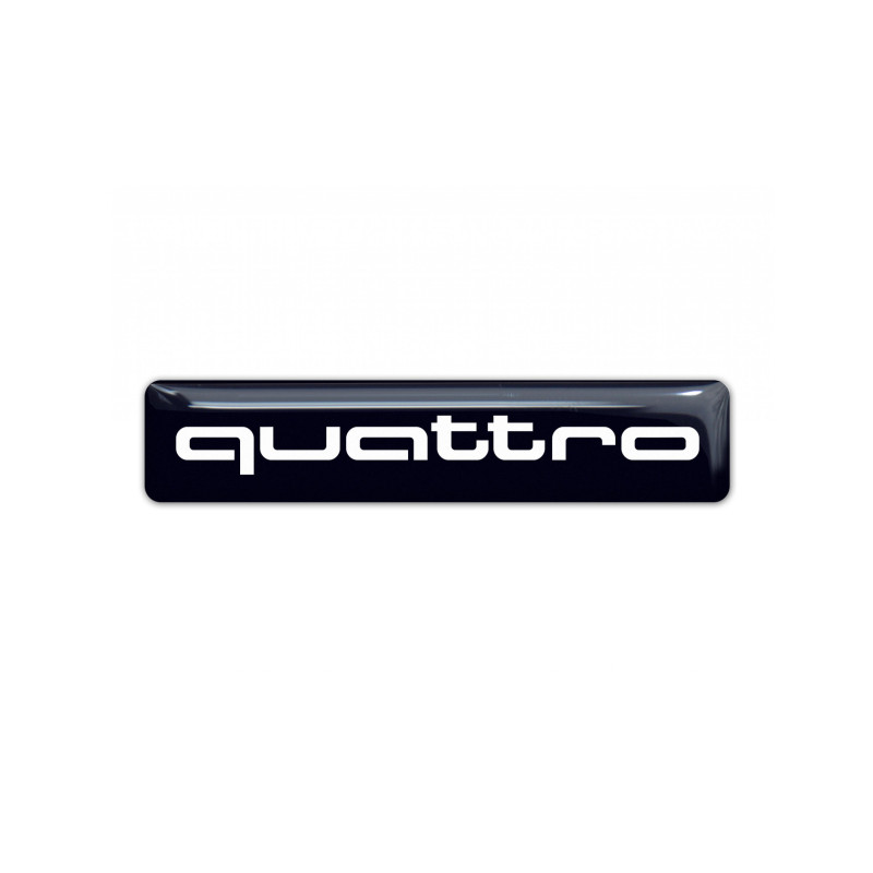 Audi QUATTRO GEL Autocollant